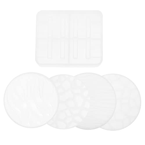 HOMSFOU 1 Set Untersetzer Aufbewahrungsform Untersetzer Herstellungsform Untersetzer Halter DIY Form Untersetzer Formen Für Epoxidharz Form Für DIY Untersetzer Tassenmatten von HOMSFOU