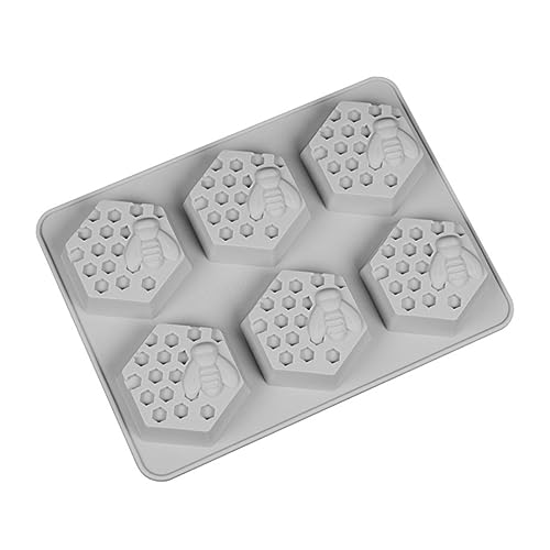 HOMSFOU 1 Stück Bienenwaben Silikonform für DIY Seifenherstellung und Eiswürfel Wiederverwendbare Silikonform in Zufälligen Farben für Kreative Backprojekte und Zufällige Zufällige Farbe HOMSFOU 1 Stück Bienenwaben Silikonform für DIY Seifenherstellung und Eiswürfel Wiederverwendbare Silikonform in Zufälligen Farben für Kreative Backprojekte und Zufällige Zufällige Farbe von HOMSFOU