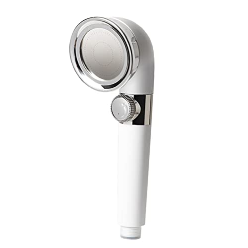 HOMSFOU 1 Stück Duschkopf stabbrause bathrooms showers duschstange mit brause duschvorleger hochdruckduschköpfe Dusche Sprinkler Handbrause Brausekopf duschen Rostfreier Stahl Weiß von HOMSFOU