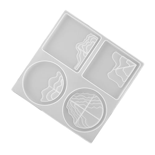 HOMSFOU 1 Stück Kristallkleber Untersetzer Form Basteln Für Form Gel Erwachsene Heimdekor Untersetzer DIY Form Dekorative DIY Form Untersetzer Gießen Von Epoxidharz Weißes HOMSFOU 1 Stück Kristallkleber Untersetzer Form Basteln Für Form Gel Erwachsene Heimdekor Untersetzer DIY Form Dekorative DIY Form Untersetzer Gießen Von Epoxidharz Weißes von HOMSFOU