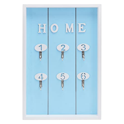 HOMSFOU 1 Stück Schlüsselhakenspeicherbox Wandschlüsselkoffer Schlüssel für das Ablagefach Mehrzweck-Schlüsseletui Heimdekoration schlüssel wandhalter Schlüsselhalter für die Wand MDF Blau HOMSFOU 1 Stück Schlüsselhakenspeicherbox Wandschlüsselkoffer Schlüssel für das Ablagefach Mehrzweck-Schlüsseletui Heimdekoration schlüssel wandhalter Schlüsselhalter für die Wand MDF Blau von HOMSFOU