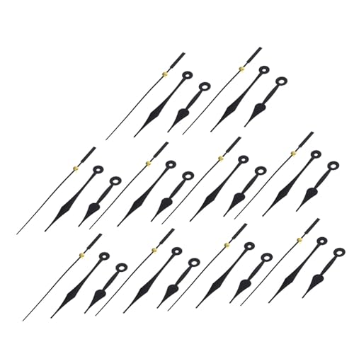 HOMSFOU 10 Sets Uhrenzubehör Jumbo Wanduhr Uhren Retro Einzigartiges Uhrwerk Digitaluhr Zahlenuhr Ersatzmechanismus Smart Clock Digitaler Kalender Betrieb Schwarzer Kunststoff HOMSFOU 10 Sets Uhrenzubehör Jumbo Wanduhr Uhren Retro Einzigartiges Uhrwerk Digitaluhr Zahlenuhr Ersatzmechanismus Smart Clock Digitaler Kalender Betrieb Schwarzer Kunststoff von HOMSFOU