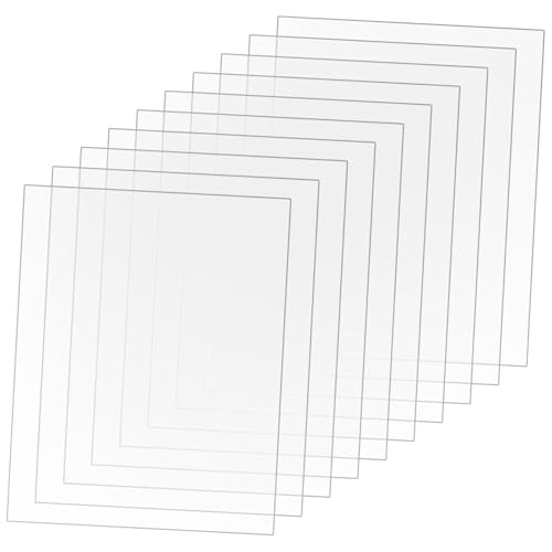 HOMSFOU 10stücke Transparente Kunststoffplatten Klare Und Präsentationsboards Langlebig Und Leicht Für Bilderrahmen Signagen Und Bastelprojekte HOMSFOU 10stücke Transparente Kunststoffplatten Klare Und Präsentationsboards Langlebig Und Leicht Für Bilderrahmen Signagen Und Bastelprojekte von HOMSFOU