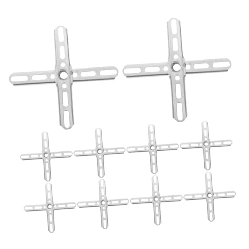 HOMSFOU 10 Stück Lichtmontageplatte aus Metall Stabile Deckenhalterung für Kronleuchter Wand Deckenleuchten Befestigung für Innen Außenbeleuchtung Einfache Montage HOMSFOU 10 Stück Lichtmontageplatte aus Metall Stabile Deckenhalterung für Kronleuchter Wand Deckenleuchten Befestigung für Innen Außenbeleuchtung Einfache Montage von HOMSFOU