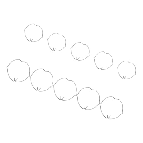 HOMSFOU 10 Stück Teiliges Downlight Federklammer Robuste Haltefederclips für Einbaustrahler Kompatibel Spots Langlebige und Sichere Befestigung für Deckenbeleuchtung HOMSFOU 10 Stück Teiliges Downlight Federklammer Robuste Haltefederclips für Einbaustrahler Kompatibel Spots Langlebige und Sichere Befestigung für Deckenbeleuchtung von HOMSFOU