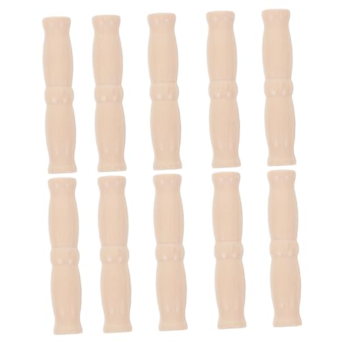 HOMSFOU 10 Stück Teiliges Eimer Holzgriff Ersatzgriff Ergonomisch Gebogen Komfortabler Tragegriff aus Langlebigem Holz für Eimer und Körbe Vielseitig Einsetzbar Robust und Handschonend HOMSFOU 10 Stück Teiliges Eimer Holzgriff Ersatzgriff Ergonomisch Gebogen Komfortabler Tragegriff aus Langlebigem Holz für Eimer und Körbe Vielseitig Einsetzbar Robust und Handschonend von HOMSFOU