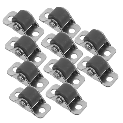 HOMSFOU 10 Stück Teiliges Feste Geräuscharme Gummi-bockrollen für Möbel mit Verdecktem Design Kratzfest Schwere Lasten Tragend Bodenschutz für Fliesen und Holzböden für Schränke HOMSFOU 10 Stück Teiliges Feste Geräuscharme Gummi-bockrollen für Möbel mit Verdecktem Design Kratzfest Schwere Lasten Tragend Bodenschutz für Fliesen und Holzböden für Schränke von HOMSFOU