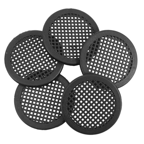 HOMSFOU 10 Stück Teiliges Luftauslassabdeckungen für Möbel Kompakte Runde Belüftungsöffnungen aus Schwarzem Material Geeignet für Schränke Schuhkartons und Kleiderschränke Einfache HOMSFOU 10 Stück Teiliges Luftauslassabdeckungen für Möbel Kompakte Runde Belüftungsöffnungen aus Schwarzem Material Geeignet für Schränke Schuhkartons und Kleiderschränke Einfache von HOMSFOU