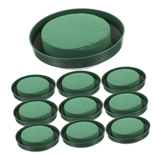 HOMSFOU 10 Stück Teiliges Runder Blumenschalen mit Floralem Steckschwamm Hochwertige Blumendekoration für Hochzeiten Geburtstage und Besondere Anlässe Wasseraufbewahrung für Frische Blumen HOMSFOU 10 Stück Teiliges Runder Blumenschalen mit Floralem Steckschwamm Hochwertige Blumendekoration für Hochzeiten Geburtstage und Besondere Anlässe Wasseraufbewahrung für Frische Blumen von HOMSFOU