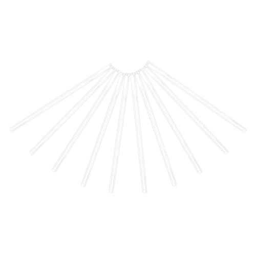 HOMSFOU 10 Stück Teiliges Transparente PC LED Meteorlicht Rohre Schützende Lichtschläuche für Outdoor Dekoration Wetterfeste Schutzrohre für Lichterketten Langlebige Kunststoffhülle Lang HOMSFOU 10 Stück Teiliges Transparente PC LED Meteorlicht Rohre Schützende Lichtschläuche für Outdoor Dekoration Wetterfeste Schutzrohre für Lichterketten Langlebige Kunststoffhülle Lang von HOMSFOU