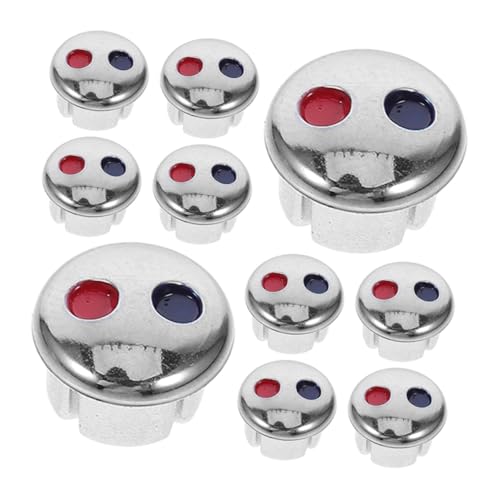 HOMSFOU 10 Stück Teiliges Wasserhahn Ersatzteile Temperaturkennzeichnung Heiß kalt Markierungen für Küchenarmaturen Sicherer Griff mit Farbcode für Hotels Schulen Restaurants HOMSFOU 10 Stück Teiliges Wasserhahn Ersatzteile Temperaturkennzeichnung Heiß kalt Markierungen für Küchenarmaturen Sicherer Griff mit Farbcode für Hotels Schulen Restaurants von HOMSFOU