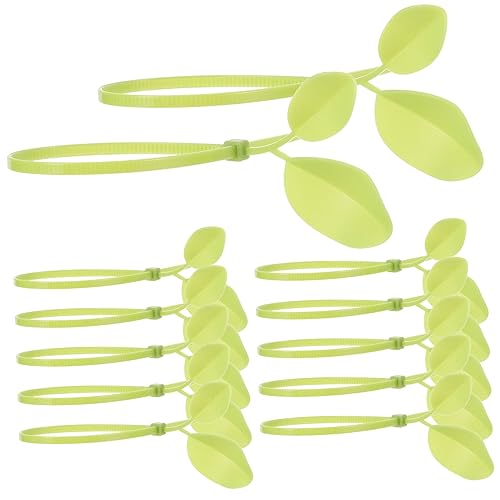 HOMSFOU 100 Stck Nylon Kabelbinder Design Langlebige Flexible Kabel Drahtbinder Dekorative Kabelorganizer für Garten Büro und Zuhause Einfach zu Verwenden Vielseitig Einsetzbar von HOMSFOU