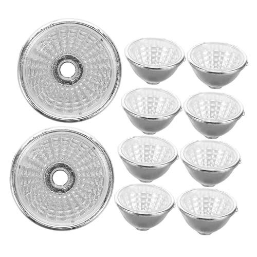 HOMSFOU 100 Stück Kleine Outdoor Spotlicht Lampenschirme aus Kunststoff DIY Ersatz für Gartenfiguren und Tierpuppen Silber Dekorative Solarlicht abdeckung Wiederverwendbar HOMSFOU 100 Stück Kleine Outdoor Spotlicht Lampenschirme aus Kunststoff DIY Ersatz für Gartenfiguren und Tierpuppen Silber Dekorative Solarlicht abdeckung Wiederverwendbar von HOMSFOU