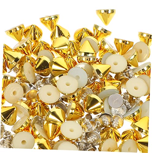 HOMSFOU 100 Stück Kunststoff Punk Rivet Studs für DIY Kleidung Taschen und Schuhe Rostfrei Langlebig und Einfach zu Verwenden für Kreative Bastelprojekte HOMSFOU 100 Stück Kunststoff Punk Rivet Studs für DIY Kleidung Taschen und Schuhe Rostfrei Langlebig und Einfach zu Verwenden für Kreative Bastelprojekte von HOMSFOU