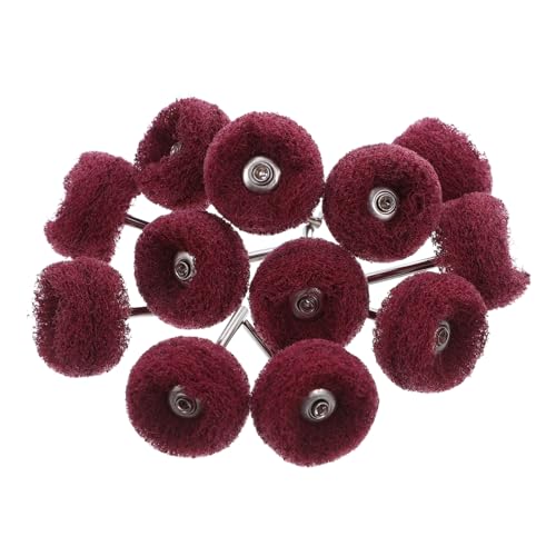 HOMSFOU 100 Stück Nylon Polierscheiben Schaft Elektrische Bürste Zubehör Feines Schleif Polierwerkzeug für Metall Holz Kunststoff Rostentfernung Langlebige Rotierende Schleifbürste HOMSFOU 100 Stück Nylon Polierscheiben Schaft Elektrische Bürste Zubehör Feines Schleif Polierwerkzeug für Metall Holz Kunststoff Rostentfernung Langlebige Rotierende Schleifbürste von HOMSFOU