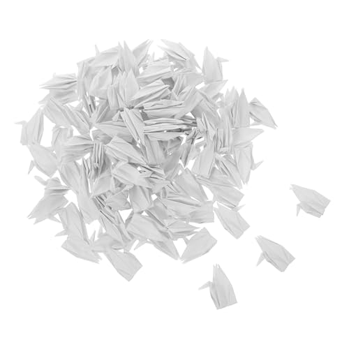 HOMSFOU 100 Stück Origami Papier Vorgefertigte Origami Kraniche DIY Luftschlangen Hochzeits Party Geschenke HOMSFOU 100 Stück Origami Papier Vorgefertigte Origami Kraniche DIY Luftschlangen Hochzeits Party Geschenke von HOMSFOU