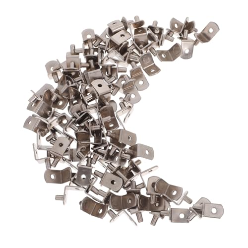 HOMSFOU 100 Stück Regalträger Halterungen Unsichtbar Schwerlast Regalbodenträger Glasboden Stützstifte für Schränke Kleiderschränke Möbel DIY Montage Zubehör HOMSFOU 100 Stück Regalträger Halterungen Unsichtbar Schwerlast Regalbodenträger Glasboden Stützstifte für Schränke Kleiderschränke Möbel DIY Montage Zubehör von HOMSFOU