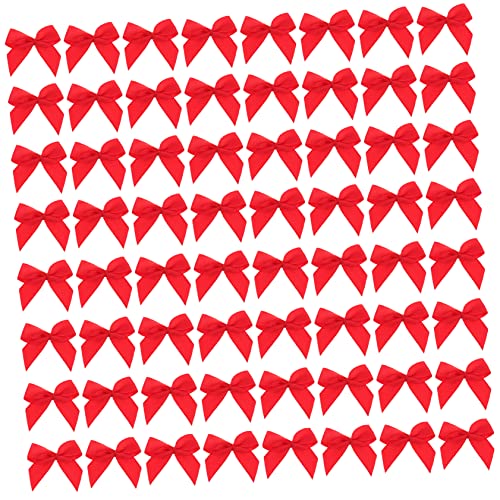 HOMSFOU 100stücke Handgefertigte DIY-Schleifen Aus Polyester Für Kleidung Und Gepäck Rot Zum Basteln Von Haarnadeln Und Dekoration HOMSFOU 100stücke Handgefertigte DIY-Schleifen Aus Polyester Für Kleidung Und Gepäck Rot Zum Basteln Von Haarnadeln Und Dekoration von HOMSFOU