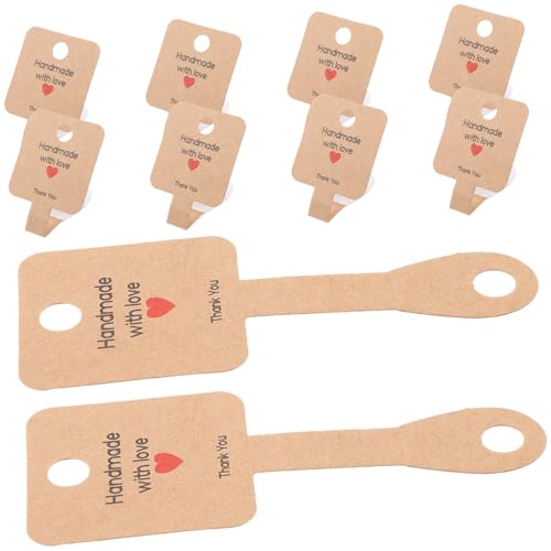 HOMSFOU 100 Stück Schmuckdisplay Karten für Armbänder und Selbstklebende Schmucktags Papier für Professionelle Präsentation Langlebig und Leicht für Einzelhandel HOMSFOU 100 Stück Schmuckdisplay Karten für Armbänder und Selbstklebende Schmucktags Papier für Professionelle Präsentation Langlebig und Leicht für Einzelhandel von HOMSFOU