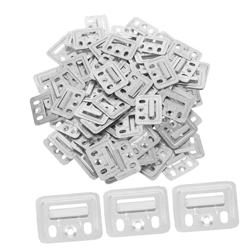 HOMSFOU 100 Stück Wandpaneel Clips für Installation Metall Wandpaneel Halterungen Möbelklemmen Einfache Montage für Integrierte Wandpaneele Stabil und Zuverlässig HOMSFOU 100 Stück Wandpaneel Clips für Installation Metall Wandpaneel Halterungen Möbelklemmen Einfache Montage für Integrierte Wandpaneele Stabil und Zuverlässig von HOMSFOU