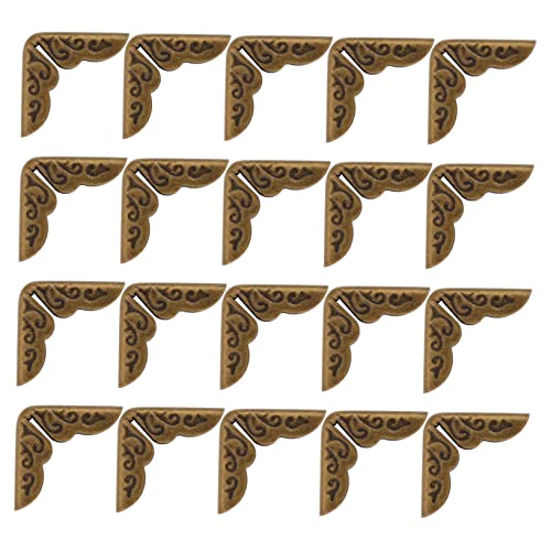 HOMSFOU 100stücke Eisen Buch Ecke Schutz Abdeckung Für Bücher Scrapbooking Alben Ordner HOMSFOU 100stücke Eisen Buch Ecke Schutz Abdeckung Für Bücher Scrapbooking Alben Ordner von HOMSFOU