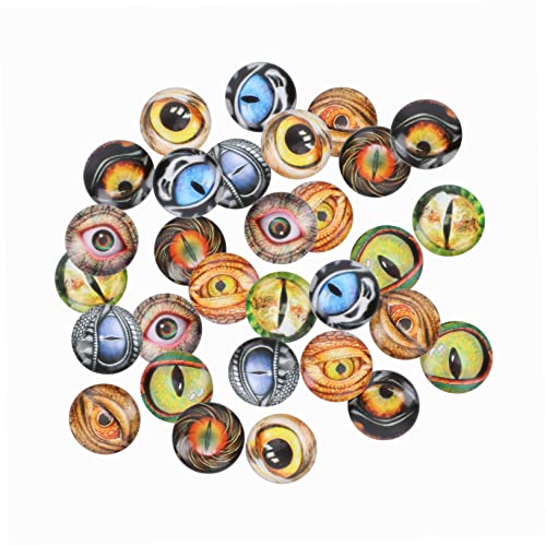 HOMSFOU 100stücke Augen Patches Glas-Patch Dekorativer Patch Tieraugen-Muster-Patch DIY-schmuckbedarf Patch-verzierung HOMSFOU 100stücke Augen Patches Glas-Patch Dekorativer Patch Tieraugen-Muster-Patch DIY-schmuckbedarf Patch-verzierung von HOMSFOU