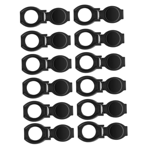 HOMSFOU 12 Stück Abdecklinsendeckel Schutzplatte Schutz Der Privatsphäre Web Laptop Kamera Abdeckung Clip Displayschutz Vollständiger Aufkleber Sichtschutz Verschluss Schützt von HOMSFOU