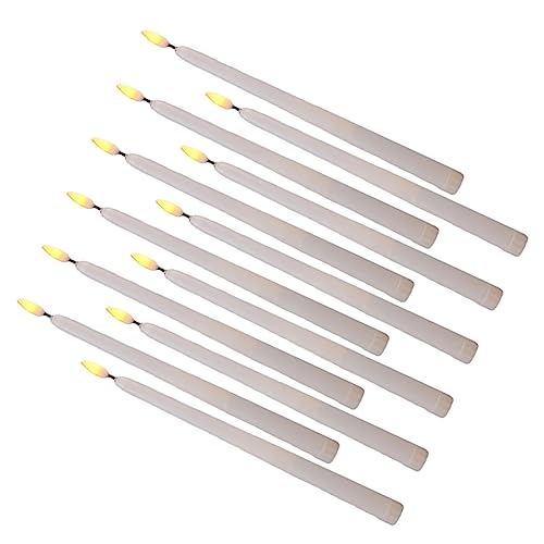 HOMSFOU 12stücke Kerzenlampen Elektronische Flackernde Lichter Für Hochzeiten Halloween Weihnachten Lange Stangenform Sicherheitszertifiziert Dekorative Kerzen Für Jede Feier HOMSFOU 12stücke Kerzenlampen Elektronische Flackernde Lichter Für Hochzeiten Halloween Weihnachten Lange Stangenform Sicherheitszertifiziert Dekorative Kerzen Für Jede Feier von HOMSFOU