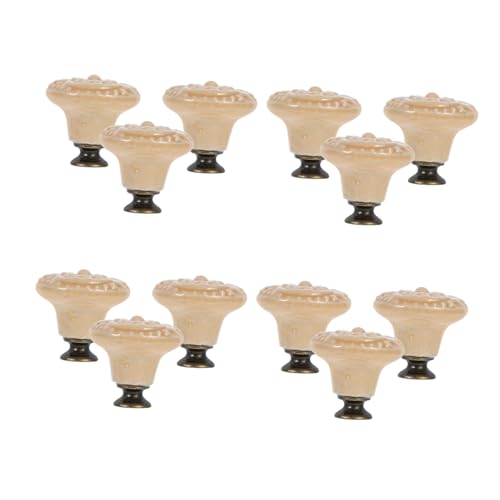 HOMSFOU 12 Stück Teiliges Blütenförmige Keramik Schrankgriffe Retro Möbelknöpfe Einzelnes Loch Einfach zu Montieren Für Kleiderschrank Küchen Badunterschränke Elegante Möbelbeschläge HOMSFOU 12 Stück Teiliges Blütenförmige Keramik Schrankgriffe Retro Möbelknöpfe Einzelnes Loch Einfach zu Montieren Für Kleiderschrank Küchen Badunterschränke Elegante Möbelbeschläge von HOMSFOU