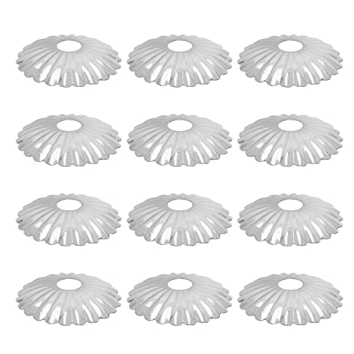 HOMSFOU 12 Stück Teiliges Blumen Design Lampenschirm Dekorative Abdeckung für Deckenlampen Ausgewähltem Installieren Passt Wohnzimmer Schlafzimmer und Kinderzimmer von HOMSFOU