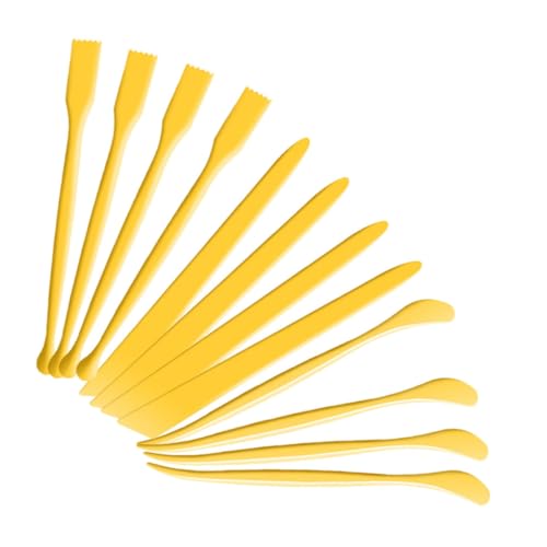 HOMSFOU 12 Stück Teiliges Töpferwerkzeug Set für Keramikskulpturen Schneide und Modellierwerkzeuge für Anfänger und Profis Langlebig und Einfach zu Bedienen für Bastelprojekte HOMSFOU 12 Stück Teiliges Töpferwerkzeug Set für Keramikskulpturen Schneide und Modellierwerkzeuge für Anfänger und Profis Langlebig und Einfach zu Bedienen für Bastelprojekte von HOMSFOU