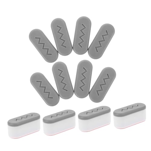 HOMSFOU 12 Stück Teiliges Toilettensitz-Polster aus Silikon Erhöhte Sitzpolster zur Reduzierung von Spalten Wasserabweisend Hygienisch Kompatibel mit Meisten Toilettenmodellen Einfache HOMSFOU 12 Stück Teiliges Toilettensitz-Polster aus Silikon Erhöhte Sitzpolster zur Reduzierung von Spalten Wasserabweisend Hygienisch Kompatibel mit Meisten Toilettenmodellen Einfache von HOMSFOU