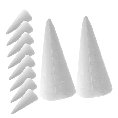 HOMSFOU 12 Stück Teiliges Weiße Stabile Schaumstoff Förmige DIY Bastelornamente für Handgemachte Weihnachtsdeko und Kreative Heimprojekte HOMSFOU 12 Stück Teiliges Weiße Stabile Schaumstoff Förmige DIY Bastelornamente für Handgemachte Weihnachtsdeko und Kreative Heimprojekte von HOMSFOU