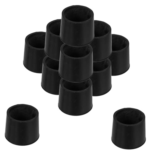 HOMSFOU 12 Stück Trampolin-matratze Trampolinersatzteile Schutz Kappe Beine Zubehör Abdeckung Fuß Pads Rohrbeinhülse Gummi Black HOMSFOU 12 Stück Trampolin-matratze Trampolinersatzteile Schutz Kappe Beine Zubehör Abdeckung Fuß Pads Rohrbeinhülse Gummi Black von HOMSFOU