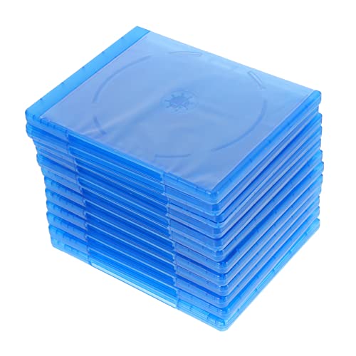 HOMSFOU 12er Boxen Cd-aufbewahrungsbox Schmuckkasten Plastik Kunststoff-Box Rechteck von HOMSFOU