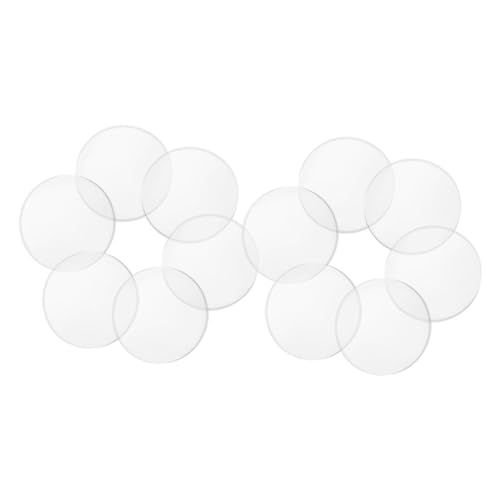 HOMSFOU 12pcs Glas Tischpolster Anti -Spacer -saugnapf Waschmaschine Glasabdeckung Dämpfer von HOMSFOU