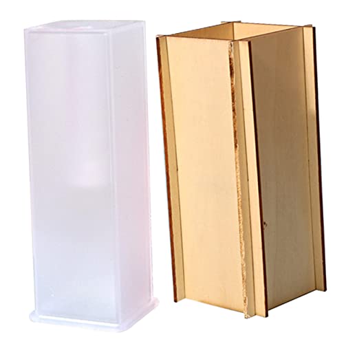 HOMSFOU 1Satz Silikon Quader Vase Form DIY Blumenvase Gießform für Handwerksprojekte Einfache Anwendung und Hohe für Einzigartige Wohnaccessoires HOMSFOU 1Satz Silikon Quader Vase Form DIY Blumenvase Gießform für Handwerksprojekte Einfache Anwendung und Hohe für Einzigartige Wohnaccessoires von HOMSFOU