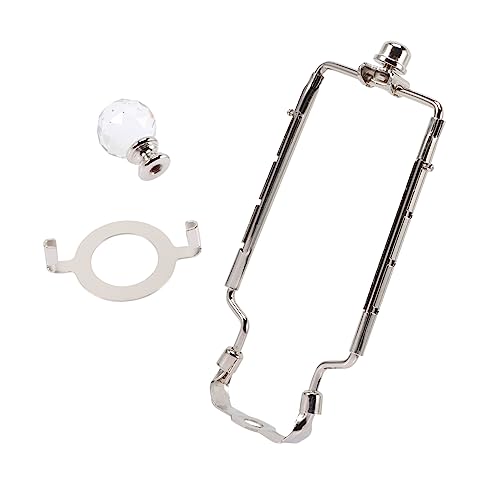HOMSFOU 1Satz Tischlampen Lampenschirmhalter mit Chromierter Oberfläche für Tisch Steh und Schreibtischlampen Ersatzfinial für Verbessertes Design HOMSFOU 1Satz Tischlampen Lampenschirmhalter mit Chromierter Oberfläche für Tisch Steh und Schreibtischlampen Ersatzfinial für Verbessertes Design von HOMSFOU