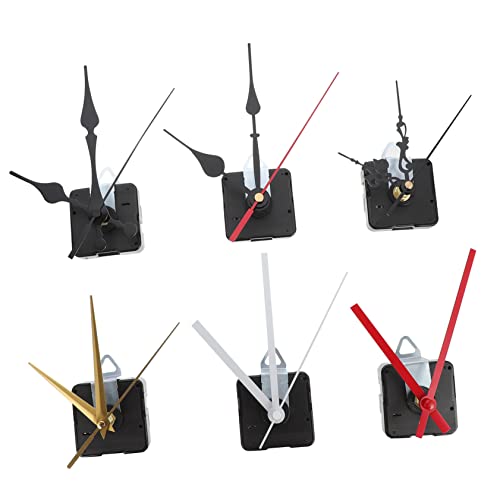 HOMSFOU 1satz Uhrwerk Reparatur Kit Für DIY Uhren Präzisionsquarz-uhrwerke Verschiedene Ersatzteile Leise Bewegung Für Wanduhr Und Tischuhr Einfache Installation von HOMSFOU