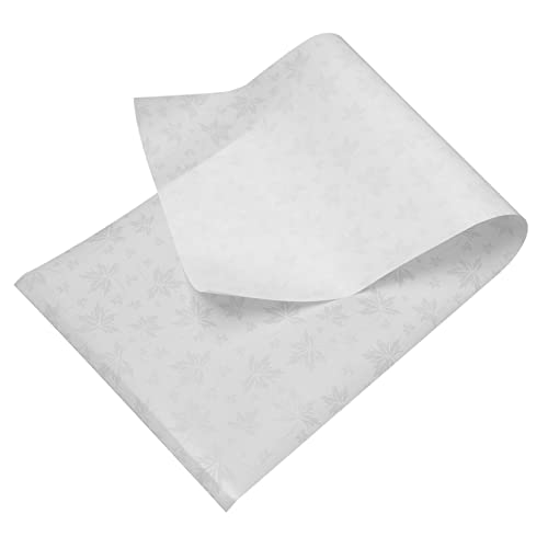 HOMSFOU 2 Rollen Lampenschirm Material mit Ahornblatt Muster PVC Lichtabdeckung für Diy Projekte Langlebig Dekorativ und Atmosphärisch für Tischlampen und Hängelampen von HOMSFOU