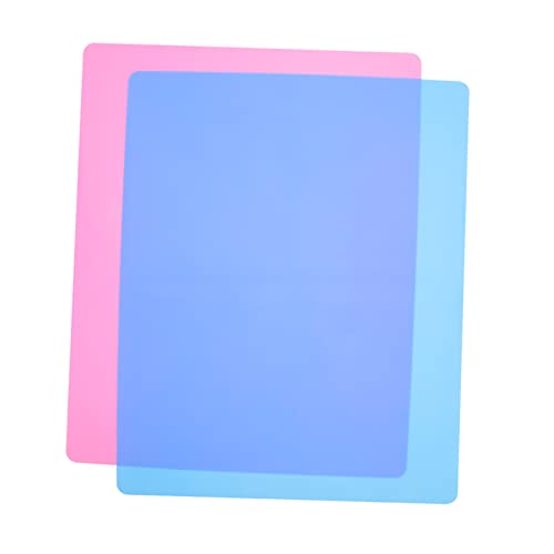HOMSFOU 2 STÜCK Epoxidharz Silikonmatte Rutschfest Abwaschbar Antihaftend für DIY Kunsthandwerk Gießharz Bastelarbeiten Stabile UV Resin Unterlage in Blau HOMSFOU 2 STÜCK Epoxidharz Silikonmatte Rutschfest Abwaschbar Antihaftend für DIY Kunsthandwerk Gießharz Bastelarbeiten Stabile UV Resin Unterlage in Blau von HOMSFOU