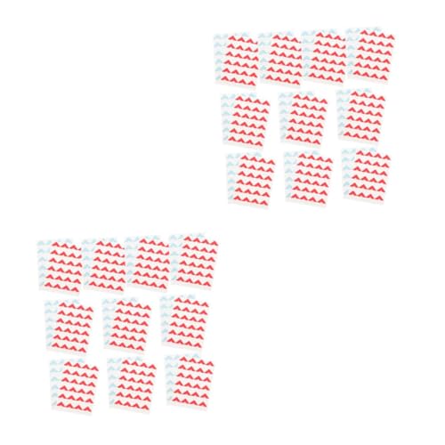 HOMSFOU 2 Sätze Fotoecken Für Alben Fotoalbum Schrottbuch Buchecken Bausatz Scrapbooking Sticker Scrapbook Stickers Fotoecken Selbstklebend Fotoecken Für Scrapbooking Papier 480 Stück * 2 von HOMSFOU