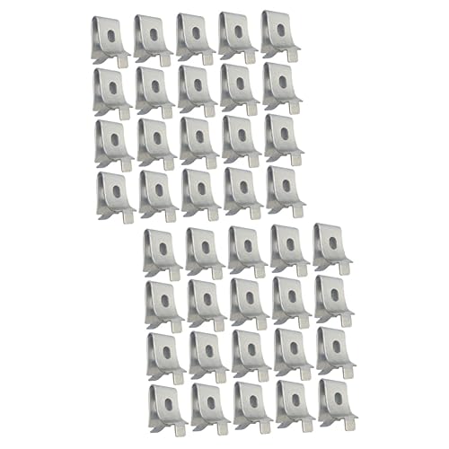 HOMSFOU 2 Sätze Halter Einheit Rostfrei Steckbrett Planke Einlegeböden Halterung Shelf Bracket Glasregalstütze Pilaster-regalstifte Regalhalterungsclip Silver 20 Stück * 2 HOMSFOU 2 Sätze Halter Einheit Rostfrei Steckbrett Planke Einlegeböden Halterung Shelf Bracket Glasregalstütze Pilaster-regalstifte Regalhalterungsclip Silver 20 Stück * 2 von HOMSFOU