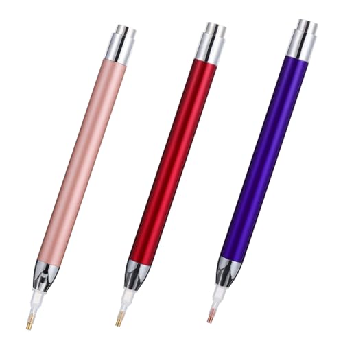HOMSFOU 2 Sätze Teiliges Diamant Dotting Stifte Mit Beleuchtung Rhinestone Pointing Pens Für DIY Zubehör Für Bastelprojekte 3 Stücke * 2 HOMSFOU 2 Sätze Teiliges Diamant Dotting Stifte Mit Beleuchtung Rhinestone Pointing Pens Für DIY Zubehör Für Bastelprojekte 3 Stücke * 2 von HOMSFOU