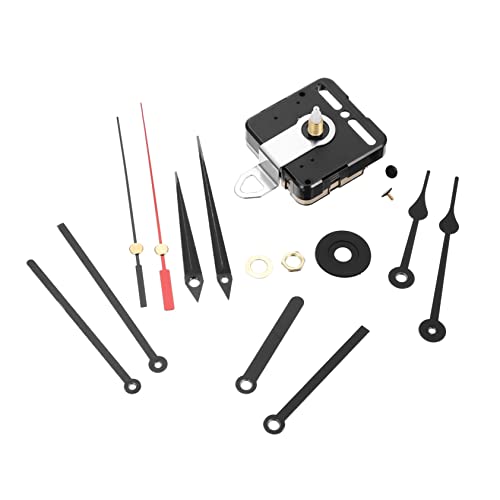 HOMSFOU 2sätze Uhrwerk Mit Metallzeigern Und Geräuschlosem Mechanismus Für Wanduhr-reparaturen Praktisches Uhrenteile-kit Zur Individuellen Gestaltung Von Uhrenrahmen von HOMSFOU