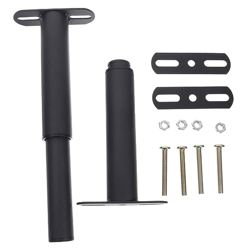 HOMSFOU 2 Sätze Verstellbare Möbelstützbeine für Sofa und Bett Höhenverstellbar Schwarze Metallfüße zur Stabilisierung von Möbeln Installieren HOMSFOU 2 Sätze Verstellbare Möbelstützbeine für Sofa und Bett Höhenverstellbar Schwarze Metallfüße zur Stabilisierung von Möbeln Installieren von HOMSFOU