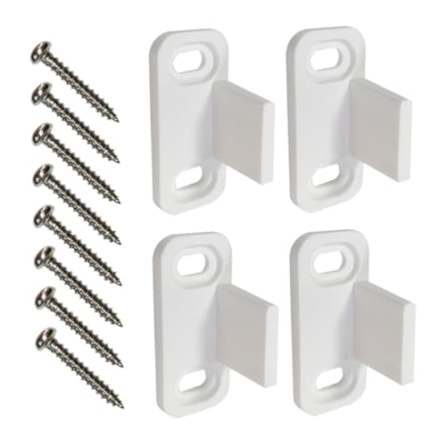 HOMSFOU 2 Sätze Weiße Bodenführung für Schiebetüren Verstellbare Türstopper für Scheunentüren Kompatibel Geschlitzten und Geschlitzten Türen Langlebige für Reibungslosen Zufällige Farbe HOMSFOU 2 Sätze Weiße Bodenführung für Schiebetüren Verstellbare Türstopper für Scheunentüren Kompatibel Geschlitzten und Geschlitzten Türen Langlebige für Reibungslosen Zufällige Farbe von HOMSFOU