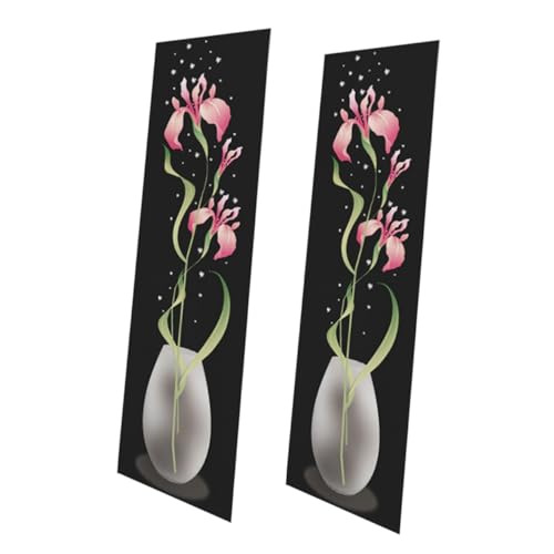 HOMSFOU 2 Sets abnehmbare Blumenvasen-Wandaufkleber, selbstklebende Aufkleber für Heimdekoration, Material für Wohnzimmer, Schlafzimmer, Hoteldekorationen, einfach zu installieren und zu entfernen HOMSFOU 2 Sets abnehmbare Blumenvasen-Wandaufkleber, selbstklebende Aufkleber für Heimdekoration, Material für Wohnzimmer, Schlafzimmer, Hoteldekorationen, einfach zu installieren und zu entfernen von HOMSFOU