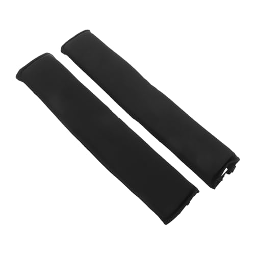 HOMSFOU 2 Stück Armlehnenkissen für Gaming-Stuhl Office Chair Armlast Ersatz Bürobemaßgebungsunterstützung Unterstützung Armlehre Pads für Schreibtischstuhl Bürokissenstuhl Schwamm Schwarz von HOMSFOU