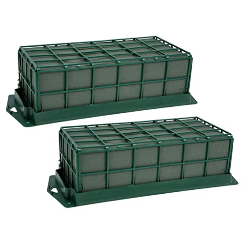 HOMSFOU 2stücke Schaumstoff Für Blumenarrangements Wasserabsorbierender Blumenschlamm Getrockneter Blumenschlamm Für Blumenverpackungen Blumenbasis Aus Hochwertigem Material Einfach Zu Han von HOMSFOU
